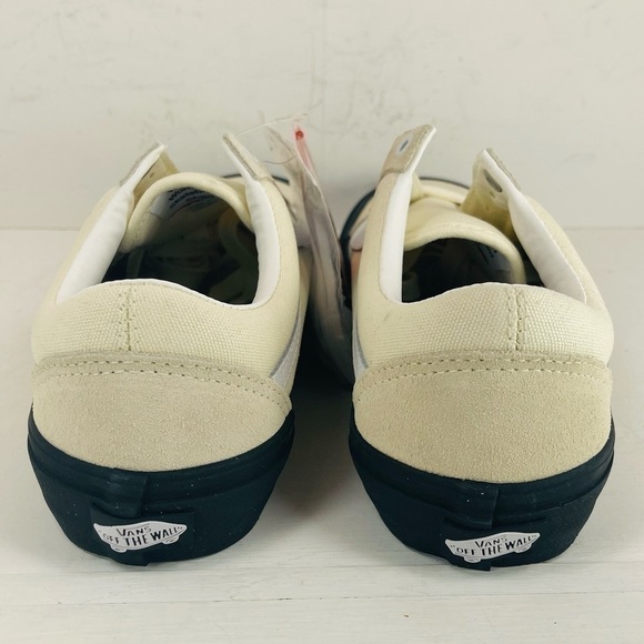 Vans Old Skool Pro Classic White/Black Sneaker Size 9 Women - Picture 4 of 9